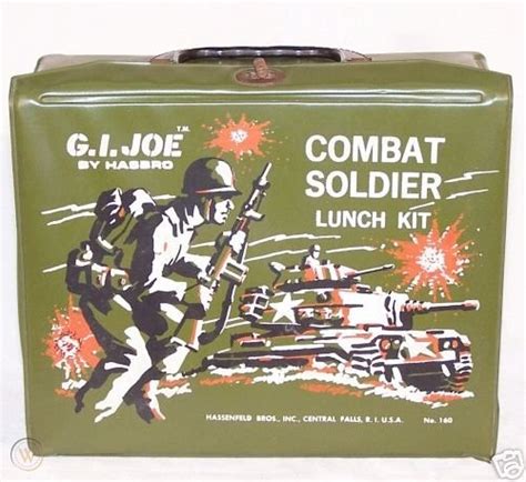 Vintage G.I. Joe Lunch Box 1960s 